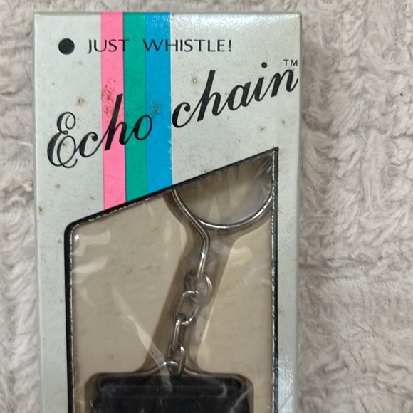 Rare Vintage Echo Chain Whistle Key Finder Key Tracer in original packaging - Picture 4 of 16